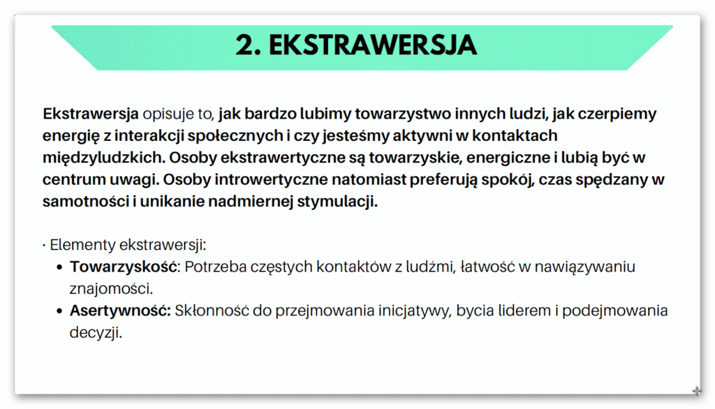 ekstrawersja