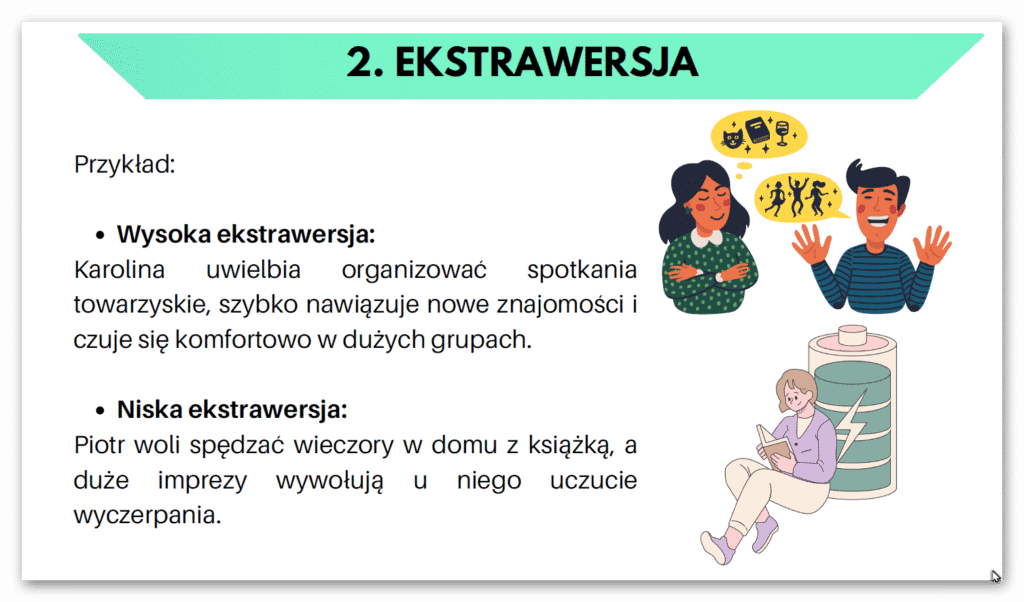 ekstrawersja, osobowość, wysoka estrawertyczność